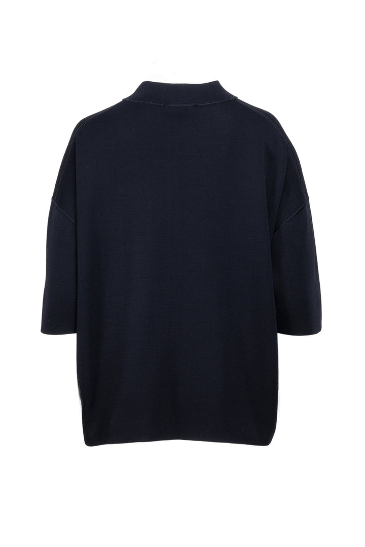 Jil Sander Size S Mock Neck Short Sleeve Tops