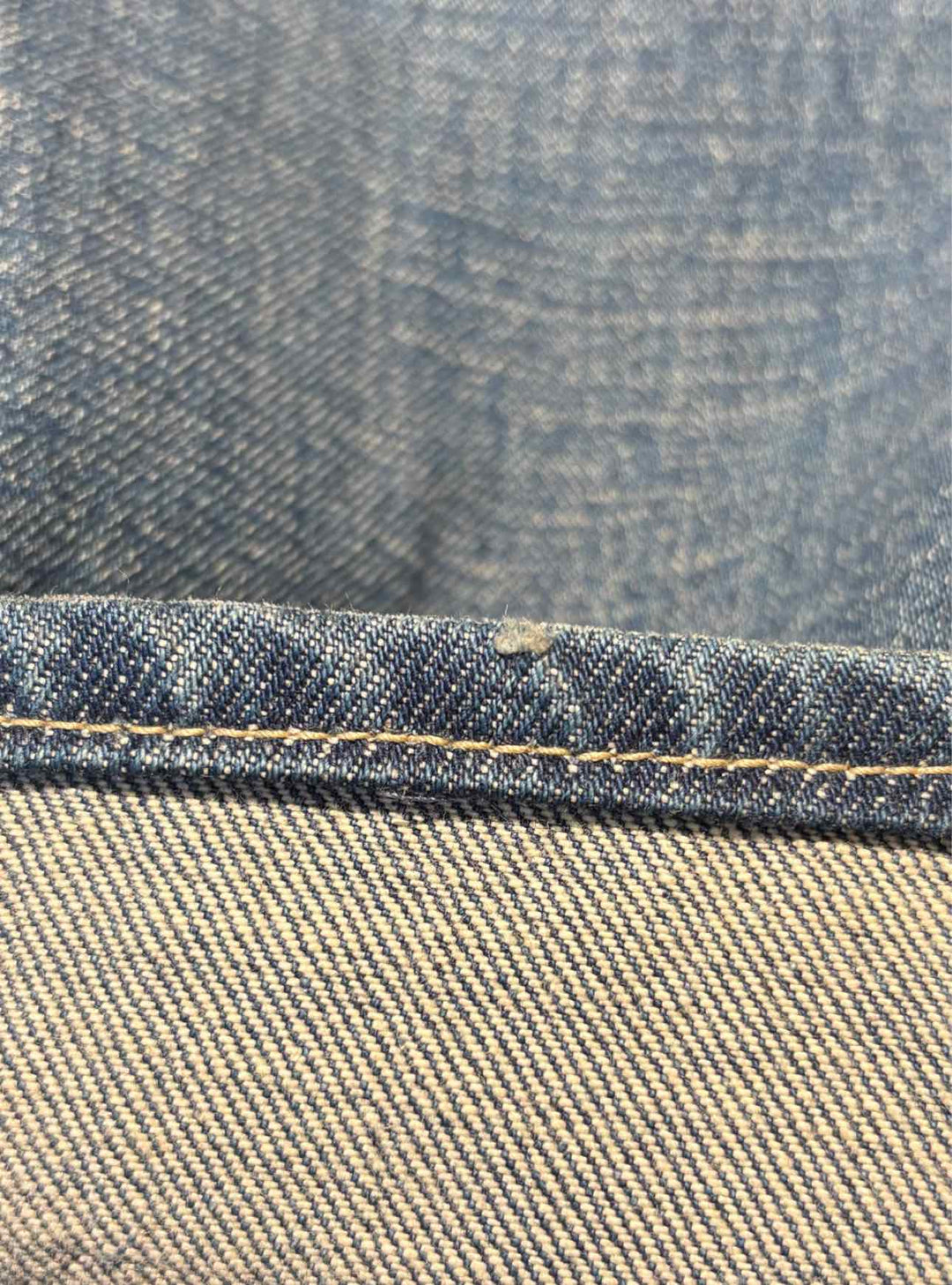 Celine Size 25 Distressed Straight Leg Jeans