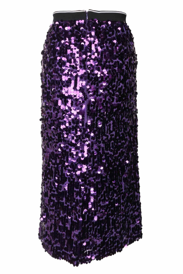 Plan C Size 10 Sequined Midi Skirt