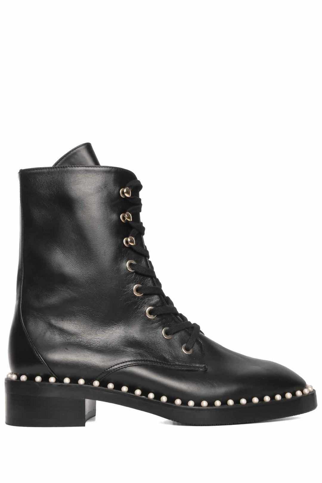 Stuart Weitzman Size 5 Sondra Faux Pearl Bootie