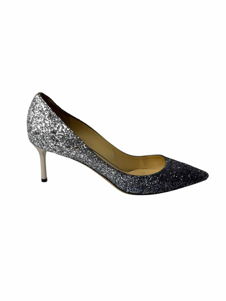 Jimmy Choo Size 39 Romy Ombre Glitter Pumps