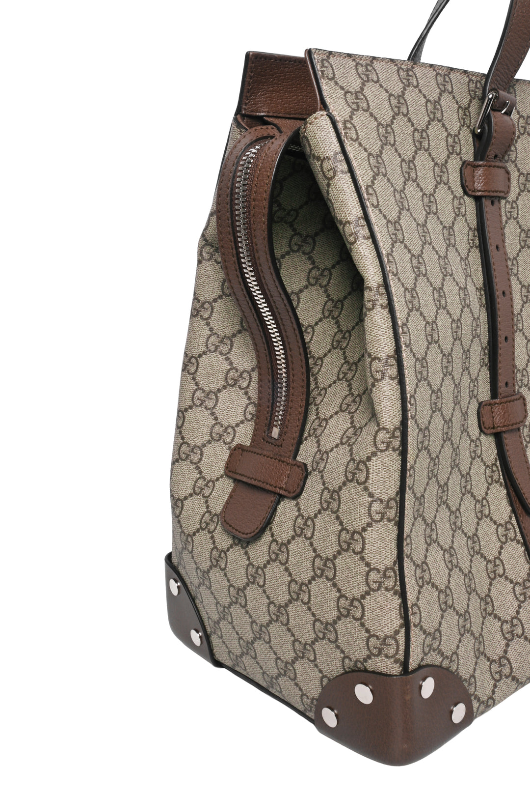 Gucci GG Supreme Travel Buckle Tote