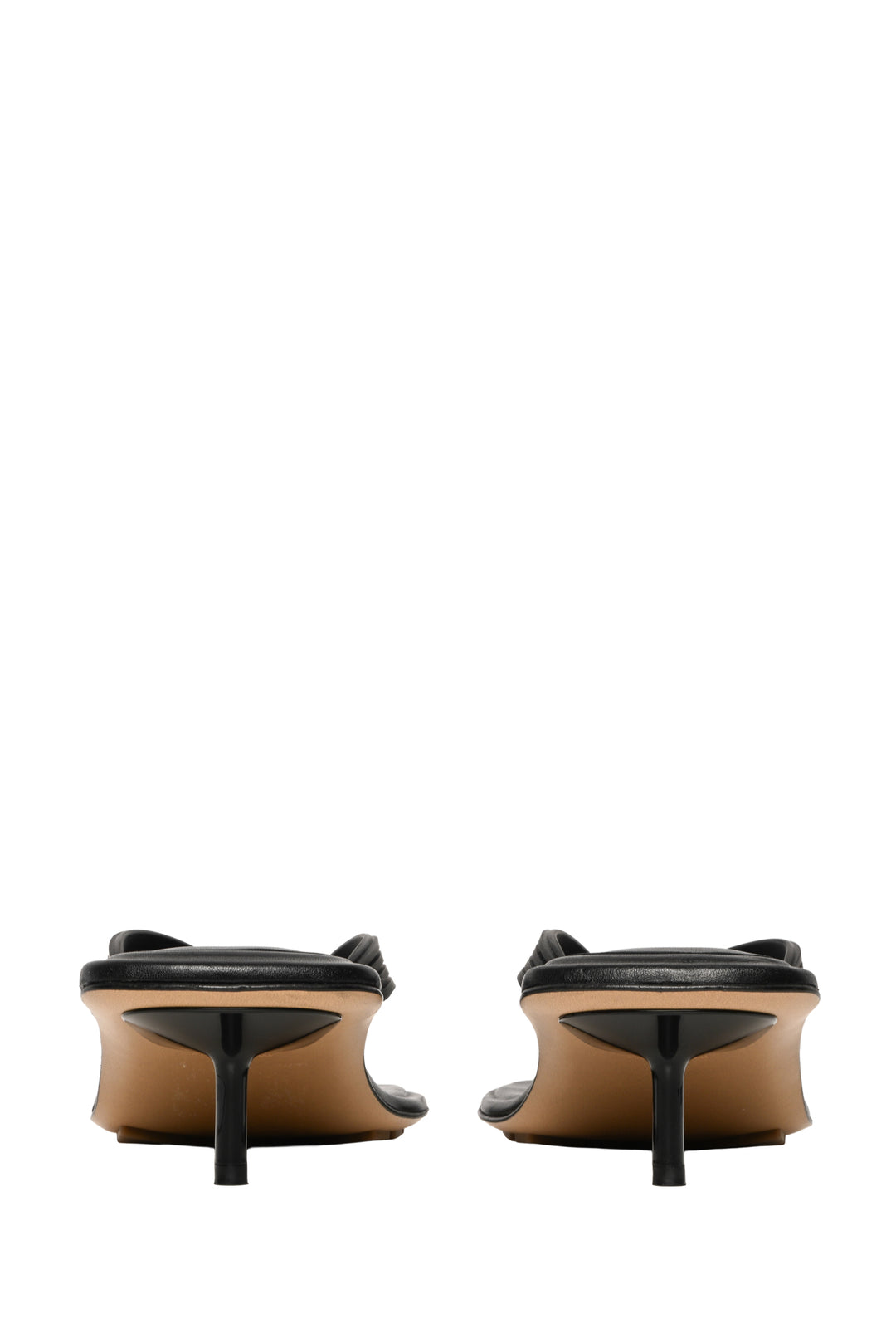 Bottega Veneta Size 36 Sampieri Thong Logo-Embossed Rubber & Leather Sandals