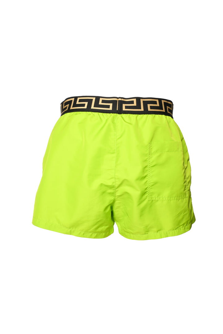 Versace Size 4 Men's Greca Swim Shorts