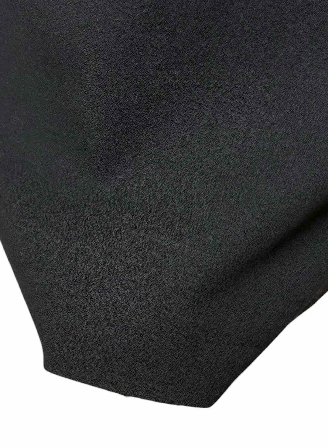 Valentino Size 40 Black Wool Sleeveless Dress