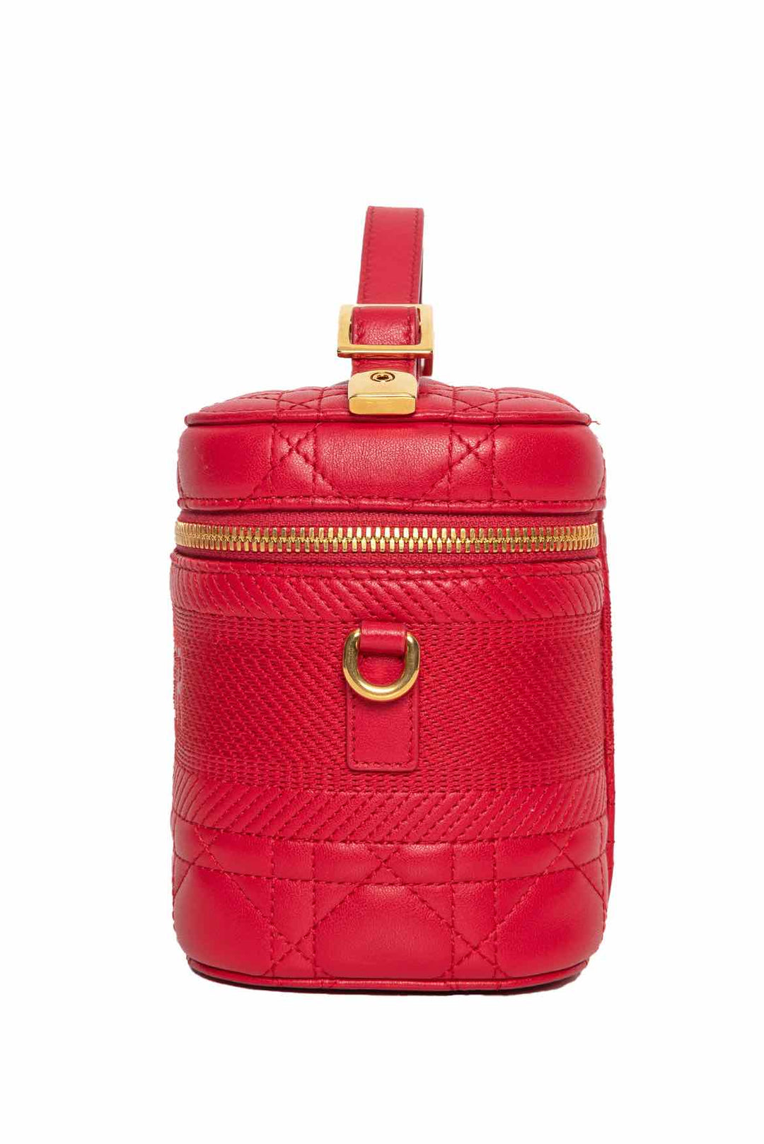 Dior Lambskin Cannage Small Diortravel Vanity Case