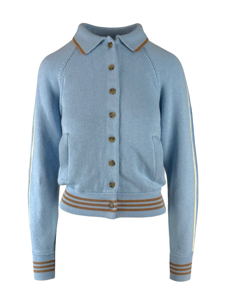 Guest In Residence Size XS Varsity Jacket Cardigan