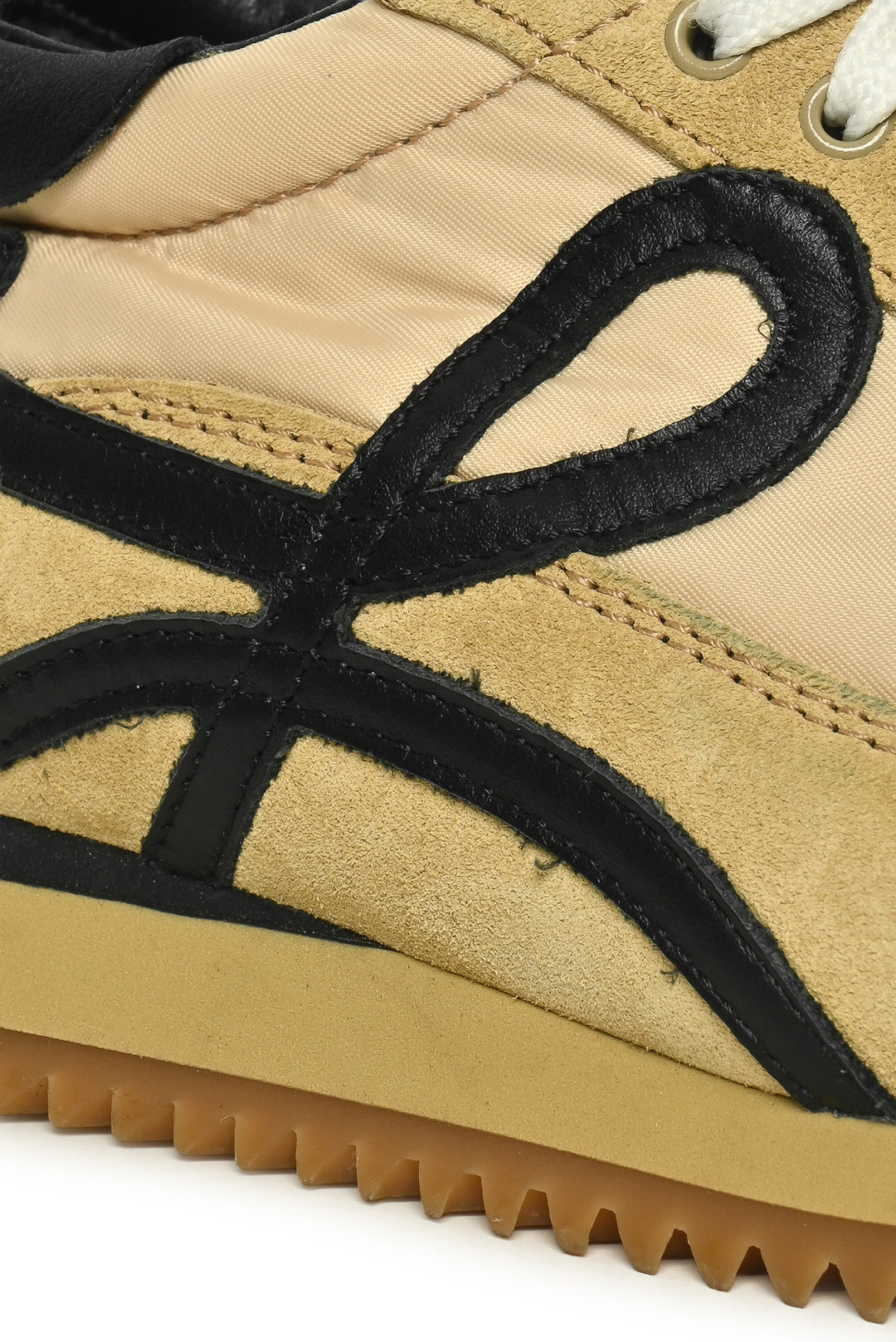 Loewe Size 37 Nylon & Suede Flow Runner Sneaker