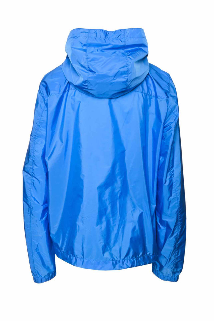 Prada Size 40 Men's 2018 Triangle Logo Windbreaker Jacket