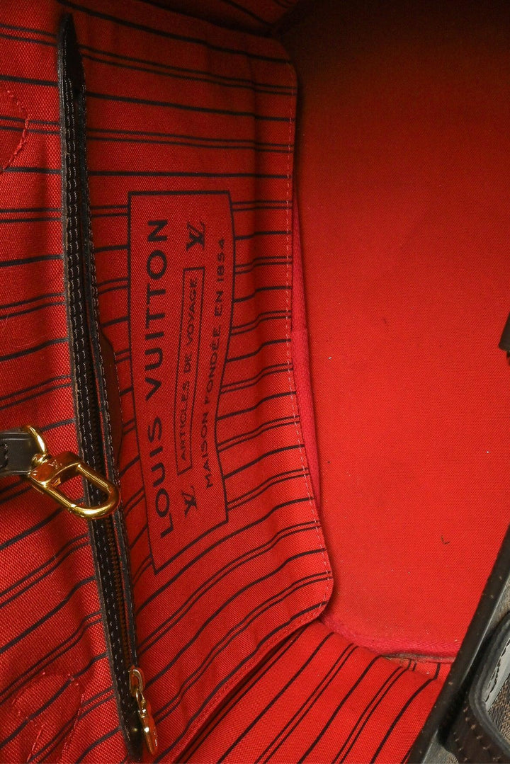 Louis Vuitton 2019 Damier Ebene Neverfull MM