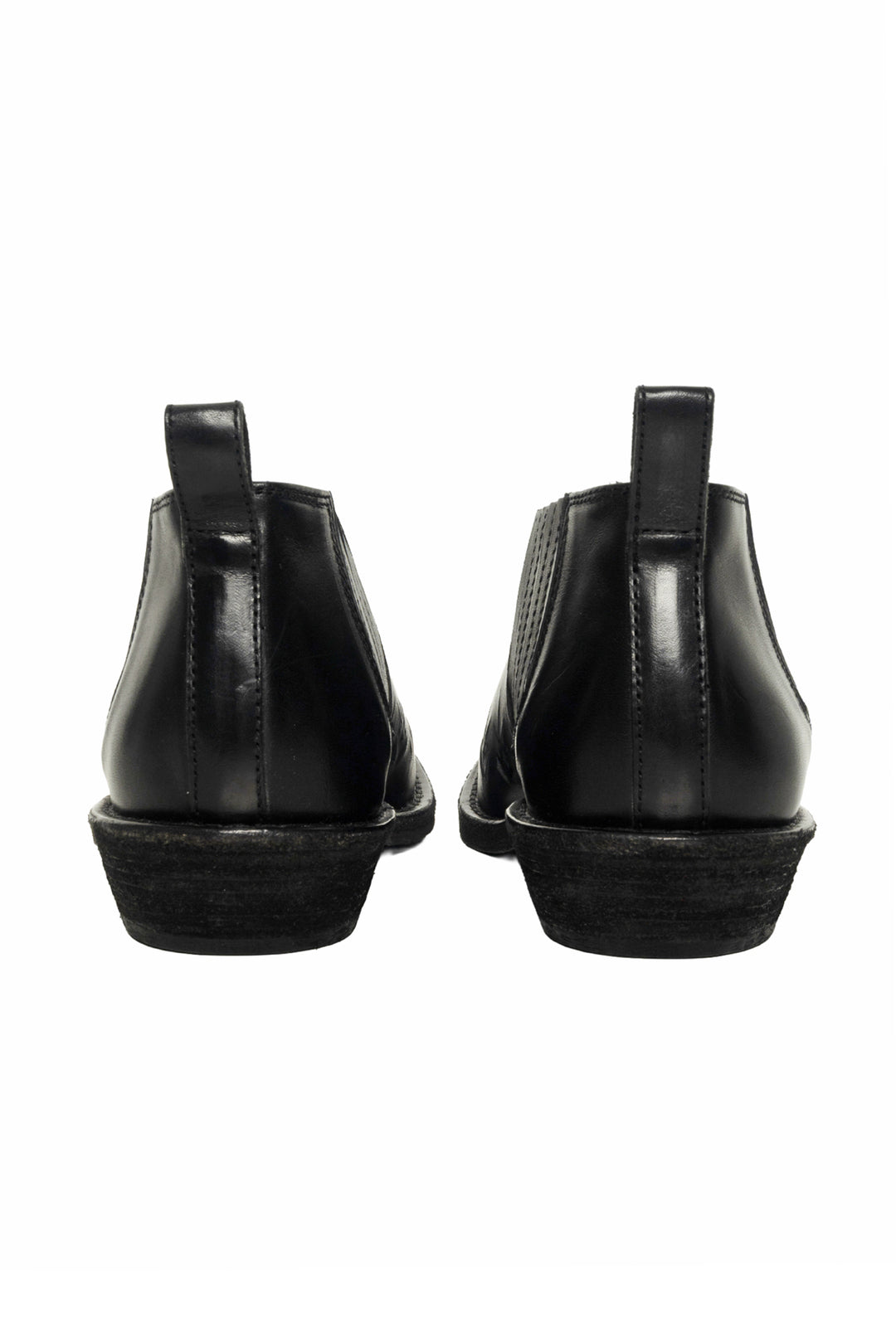 Haider Ackermann Size 39.5 Laser Cut Low Chelsea Boot