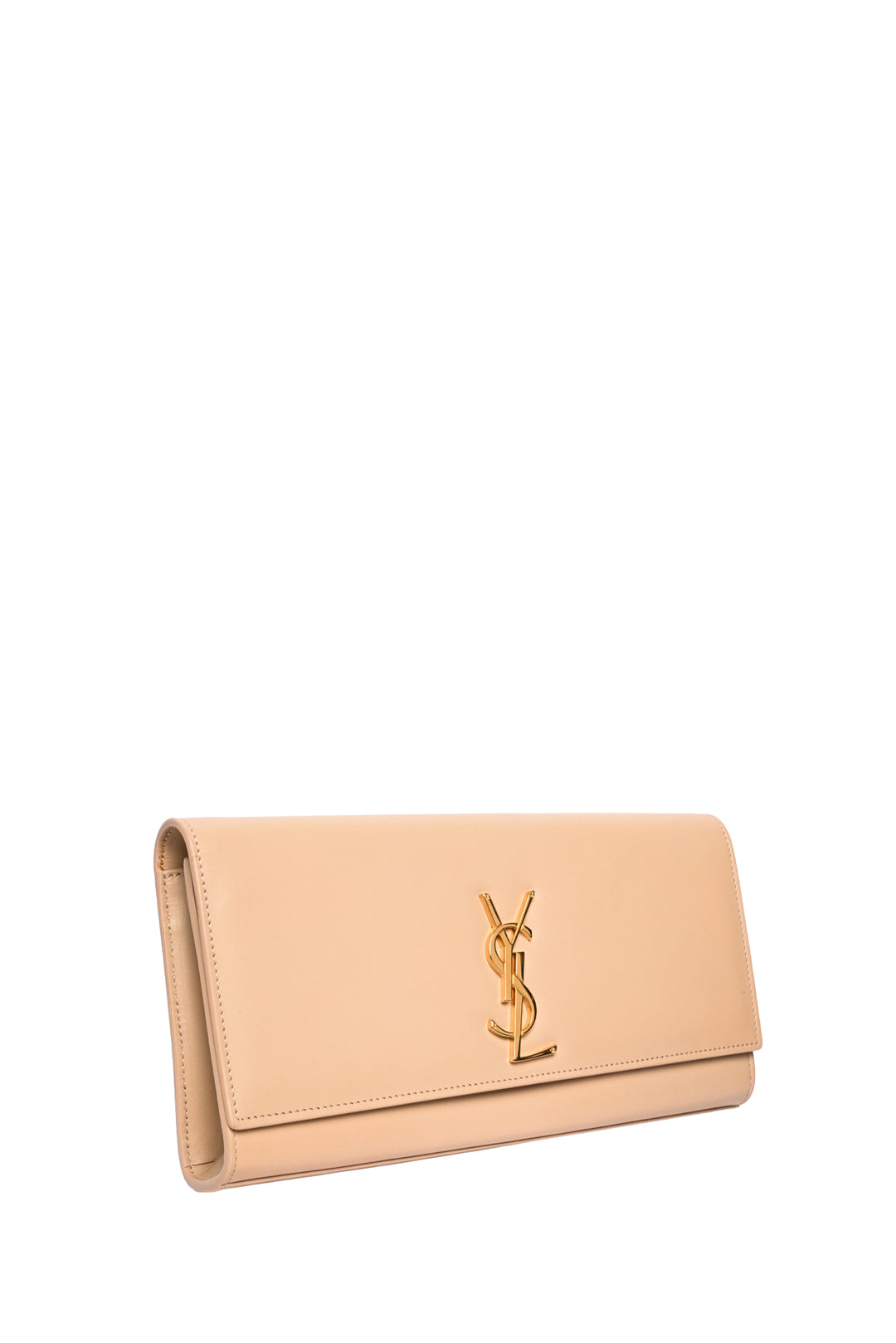 Saint Laurent Leather Kate Clutch