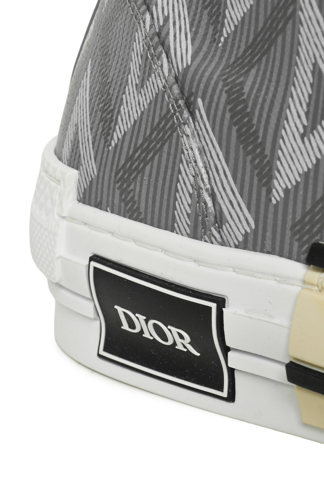 Mens Shoe Size 41 Christian Dior Men's B23 High Top CD Diamond Canvas Sneakers