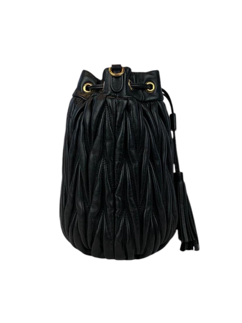 Miu Miu Matelasse Bucket Bag