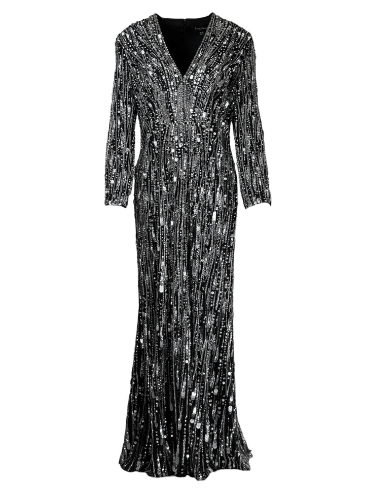Jenny Packham Size 12 Vivien Bead-Embellished Gown