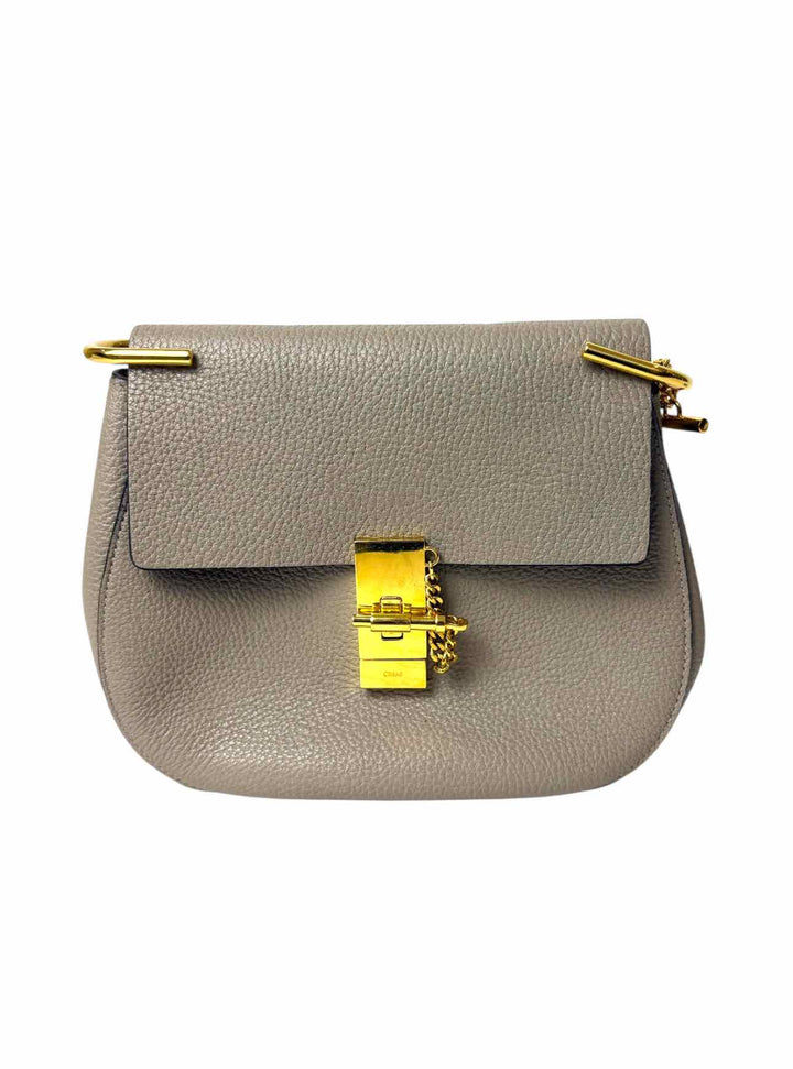 Chloe Drew Medium Leather Crossbody  Purse