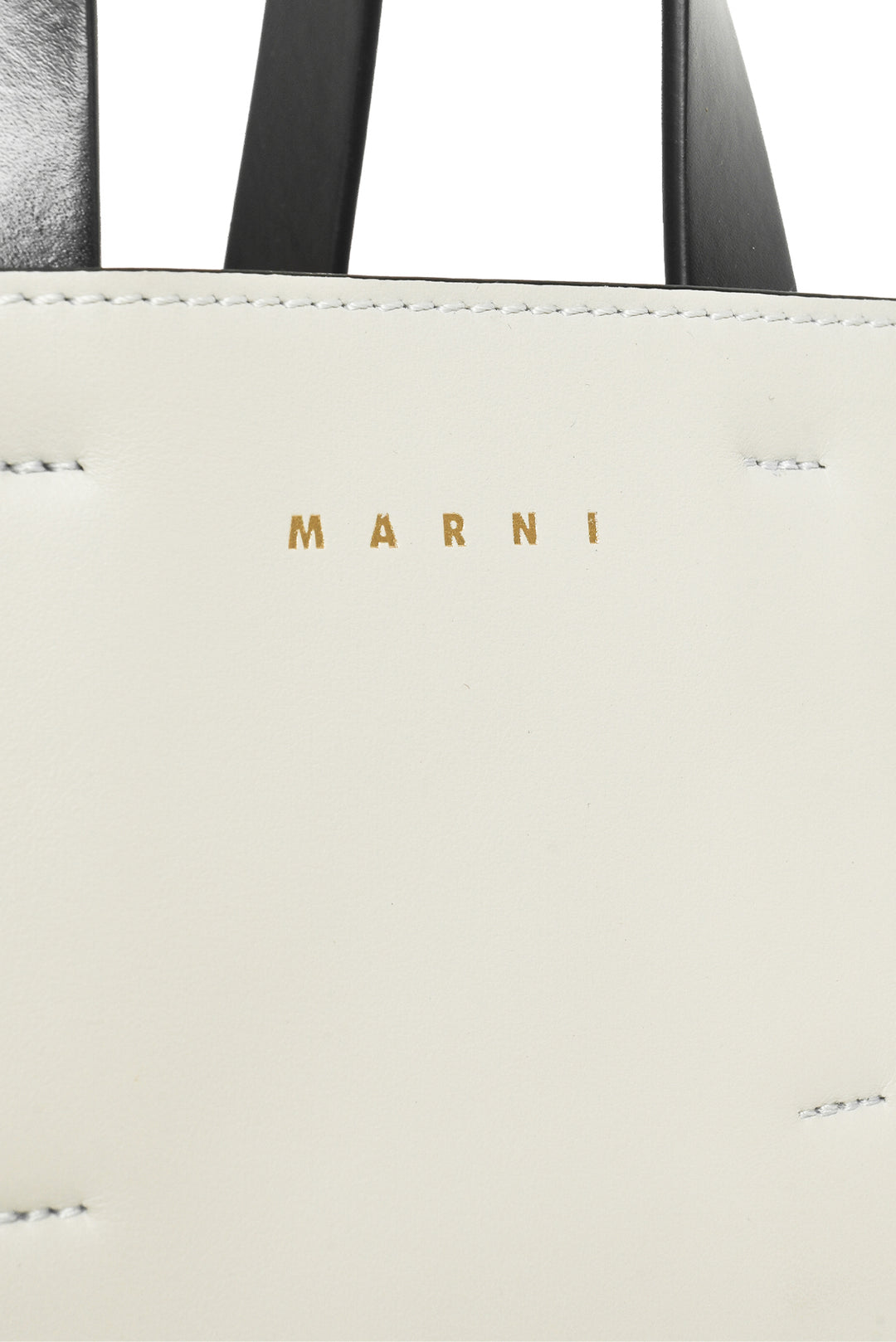 Marni Shearling Panelled Leather Museo Soft Mini Tote