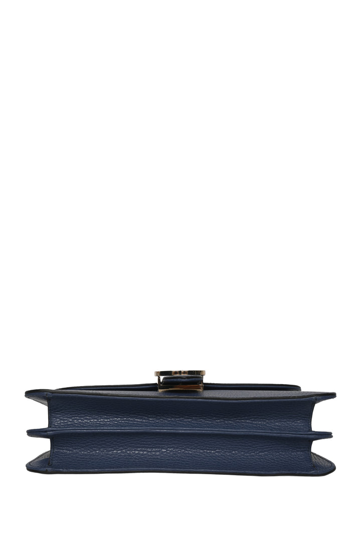 Gucci Gucci Dollar Calfskin Interlocking G Shoulder Bag