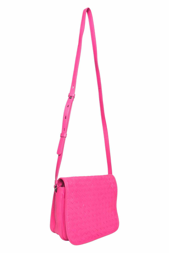 Bottega Veneta Intrecciato Leather Full Flap Crossbody