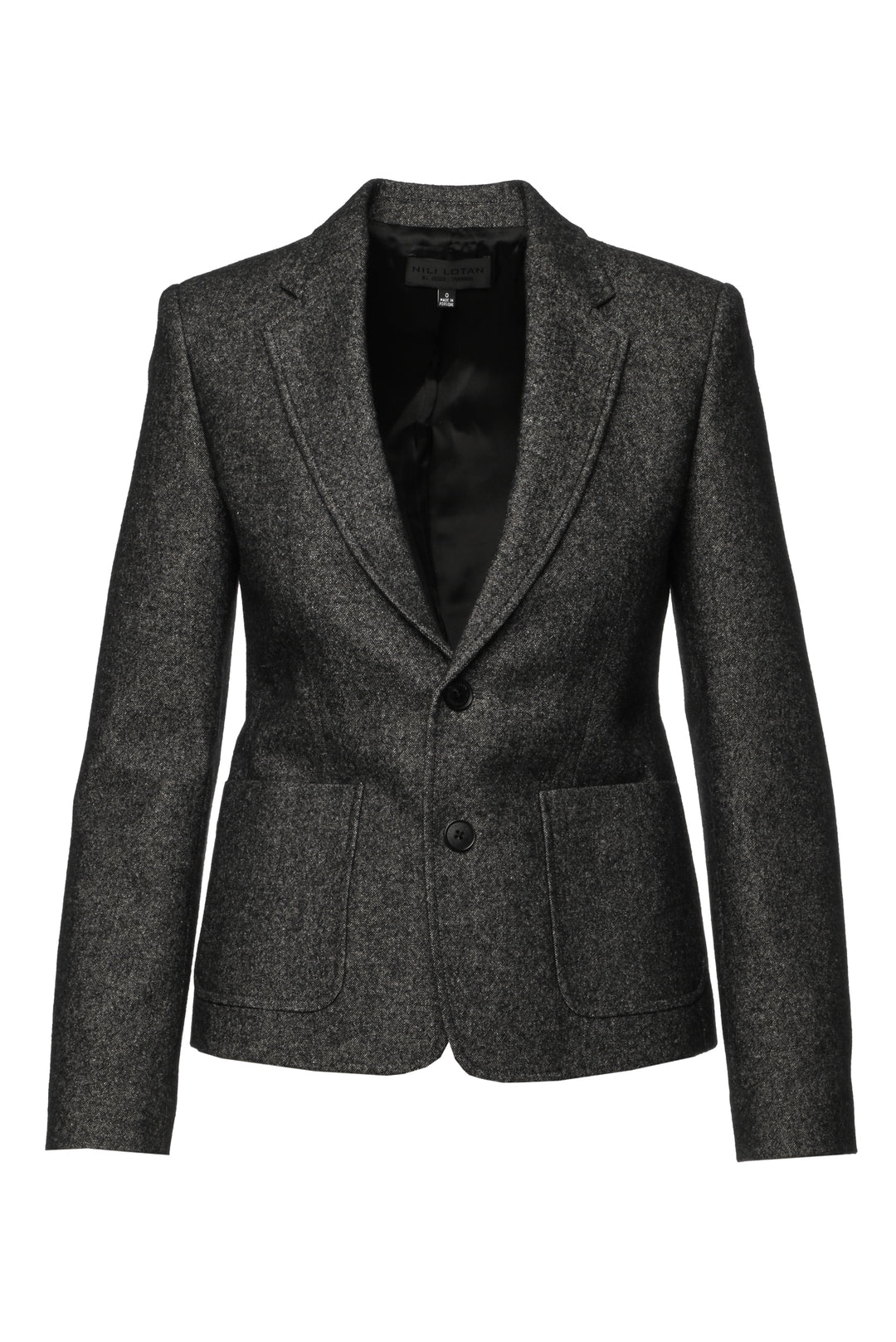 Nili Lotan Size 0 Holden Cotton & Wool Blazer