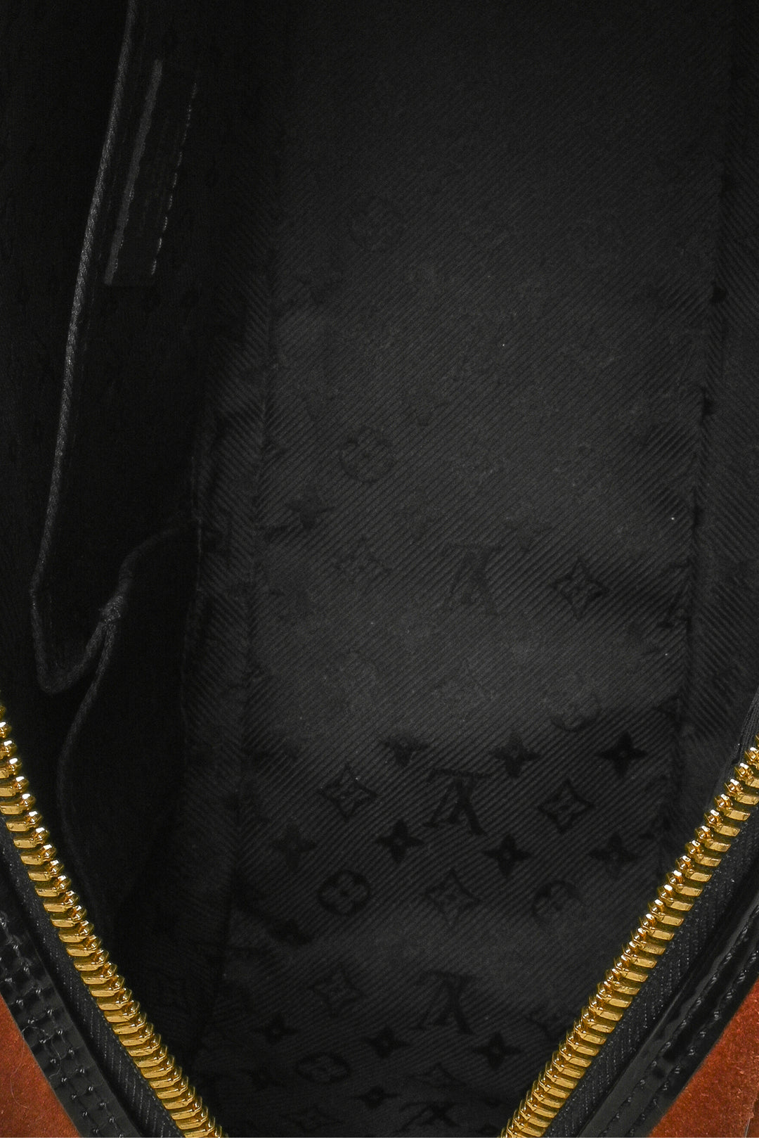 Louis Vuitton Vintage Suede Havane Stamped Trunk PM Purse