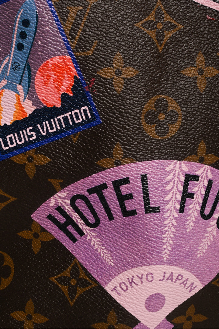 Louis Vuitton 2017 Monogram My LV World Tour Neverfull MM Tote
