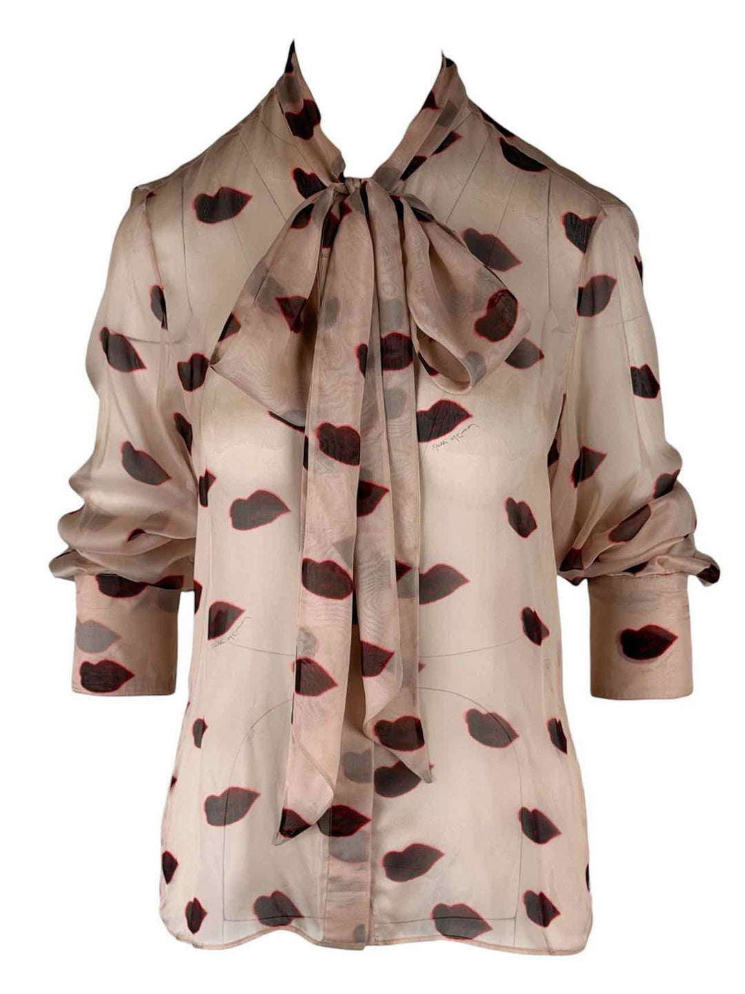 Stella Mccartney Lip Size 44 Blouse
