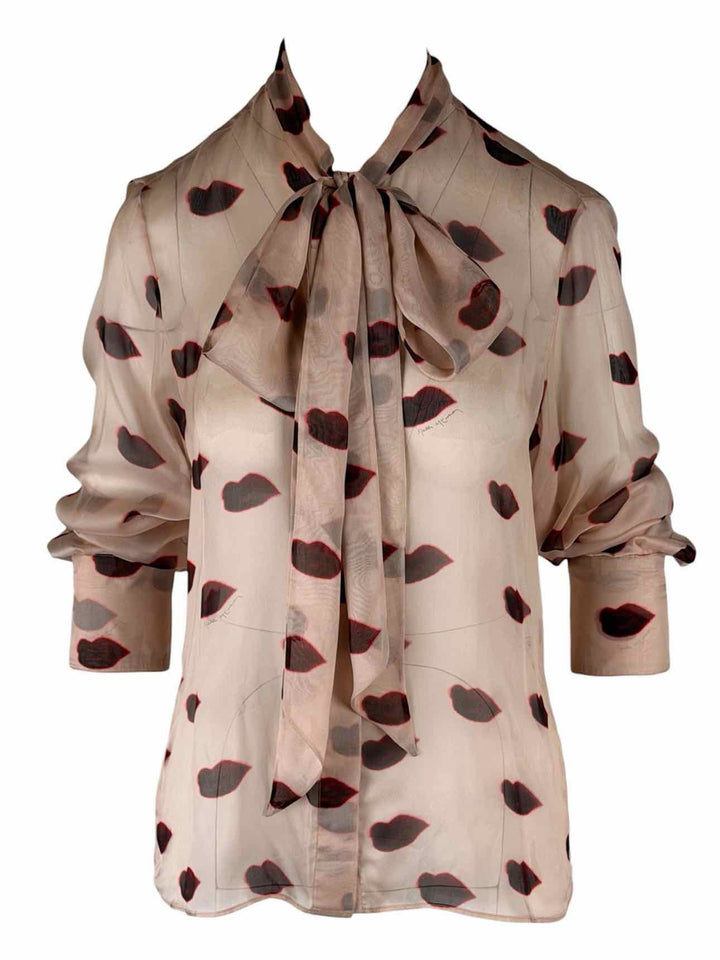 Stella Mccartney Lip Size 44 Blouse