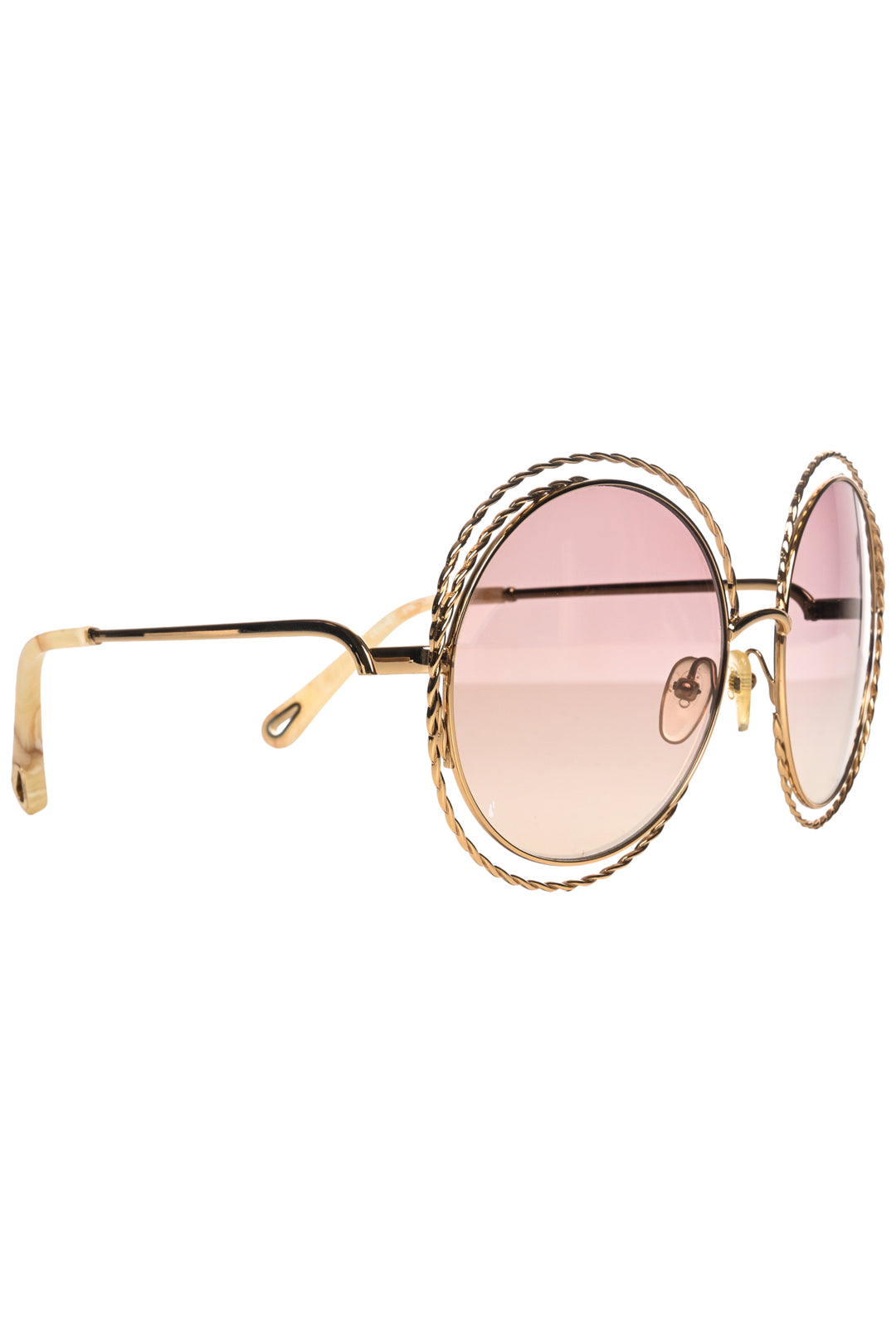 Chloe Carolina Round Sunglasses