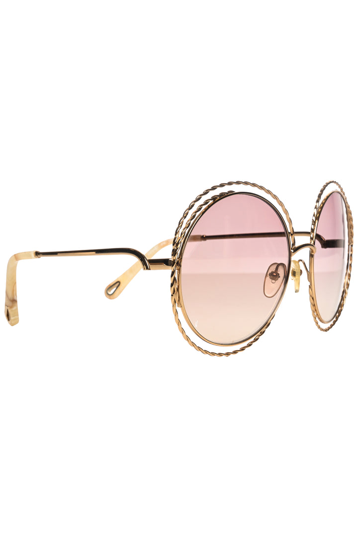 Chloe Carolina Round Sunglasses