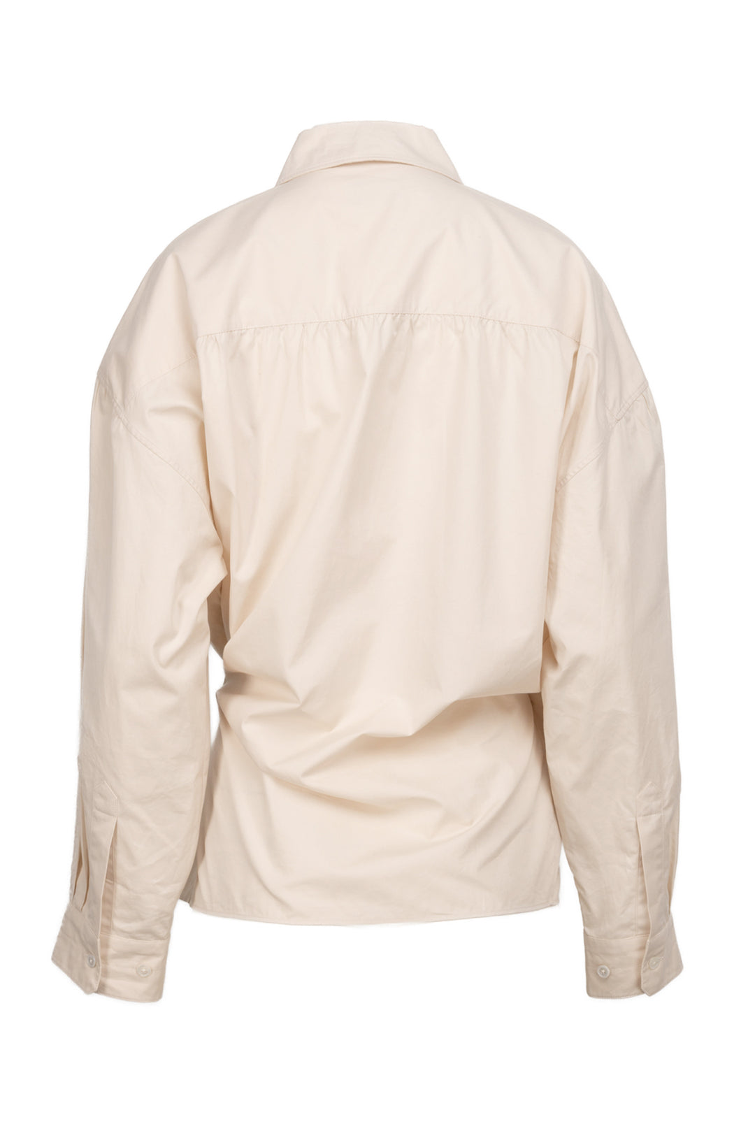 LEMAIRE Size 36 Straight Collar Twisted Shirt