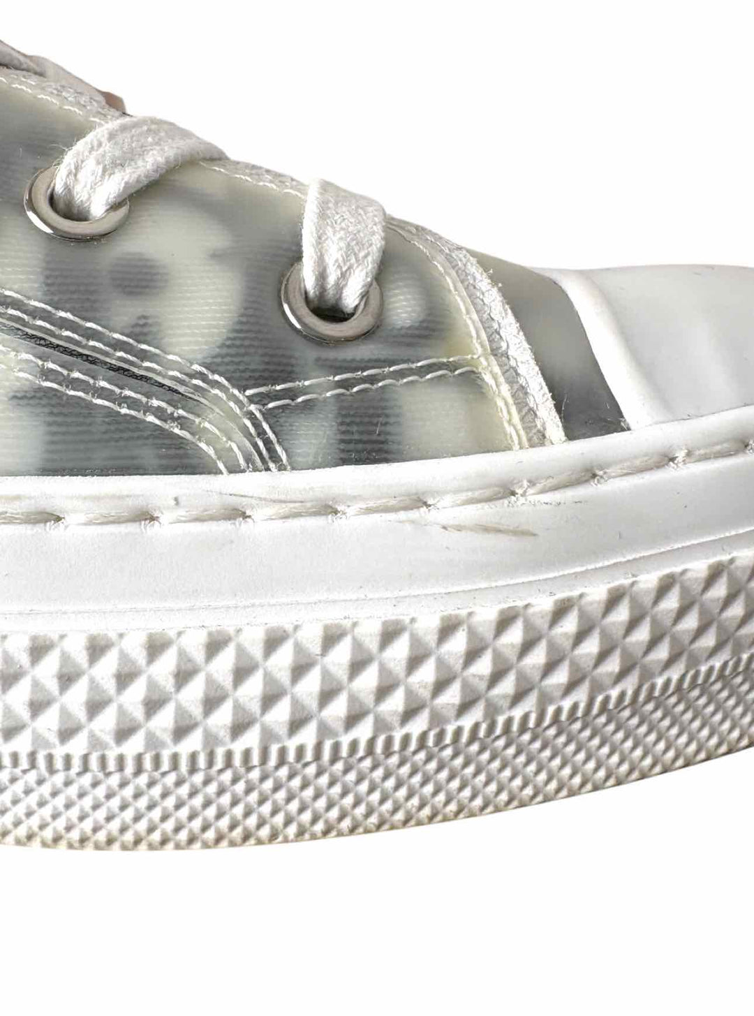 Dior Size 10 Men's B23 League Canvas High-top Sneakers