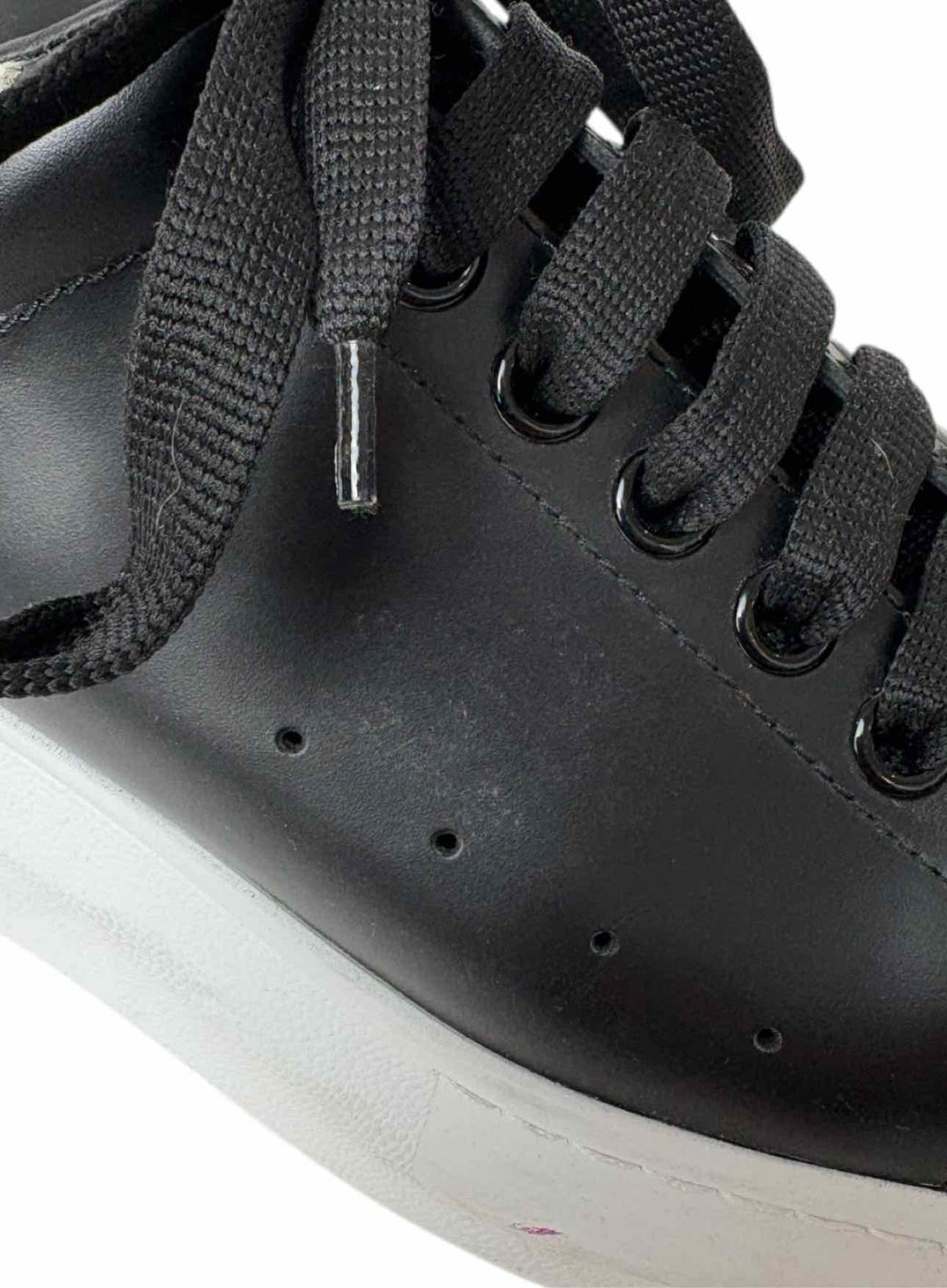 Alexander Mcqueen Size 43 Men's Oversized Leather Sneakers