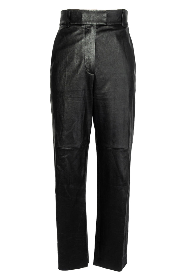 Brunello Cucinelli Size 6 Stretch Nappa Leather Pants