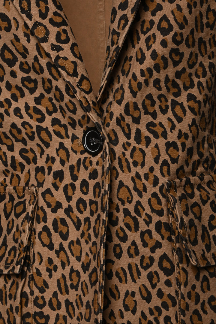 Nili Lotan Size 2 Addison Leopard Print Blazer