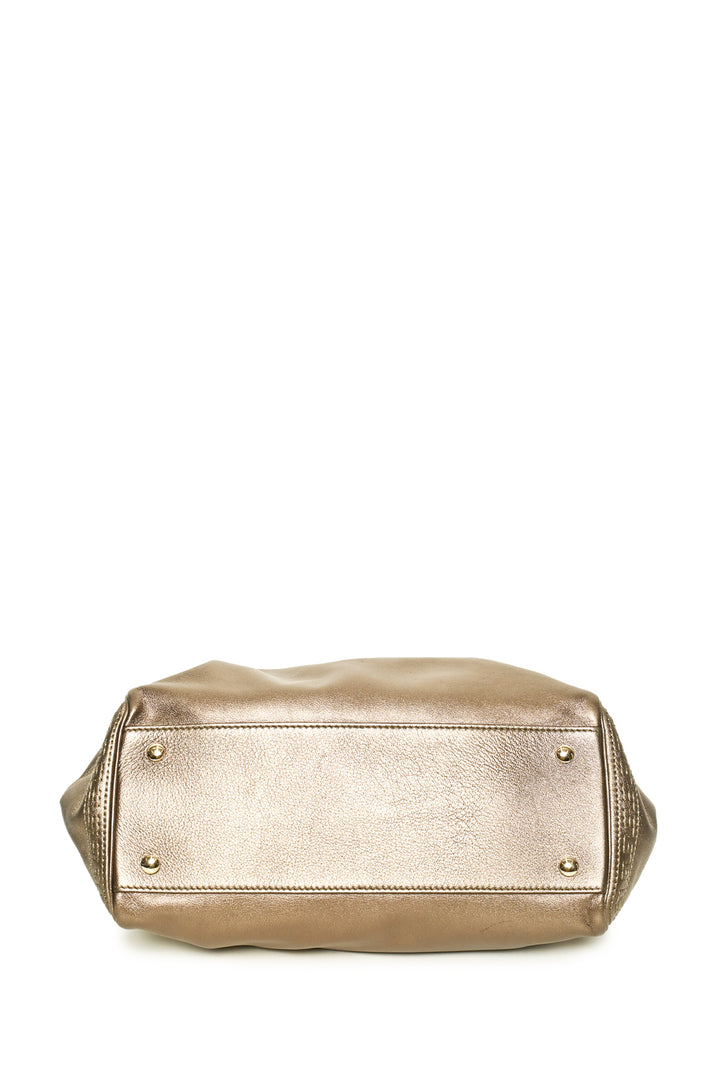 Gianni Versace Altea Medusa Flap Shoulder Bag