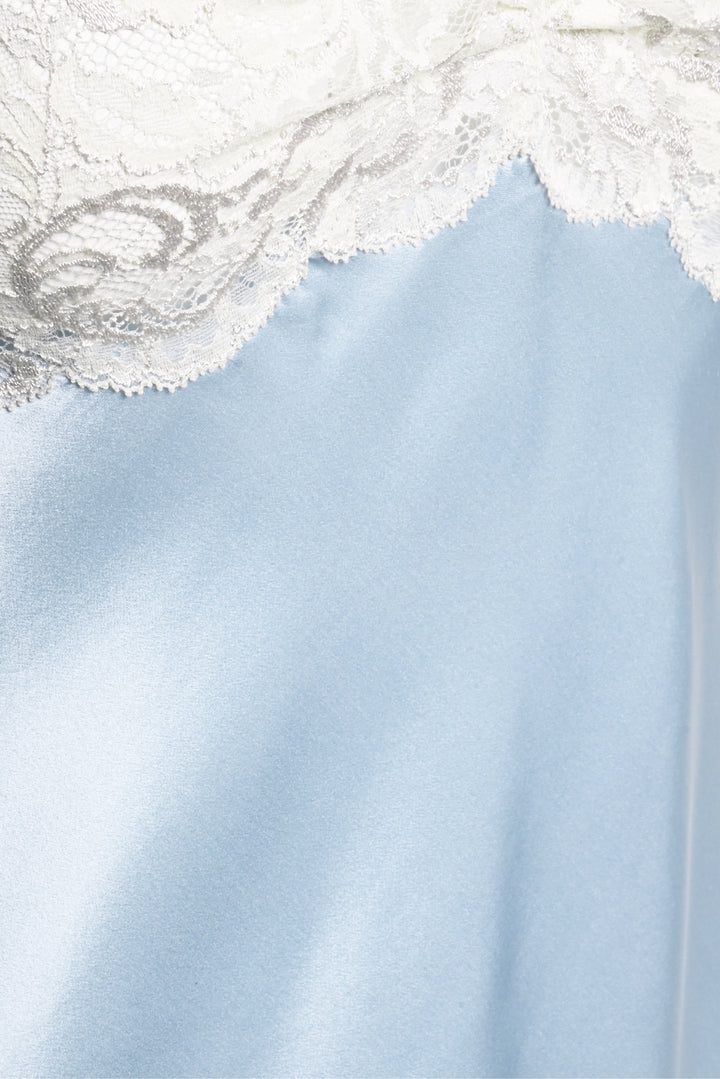 Christine Lace & Silk Slip Dress