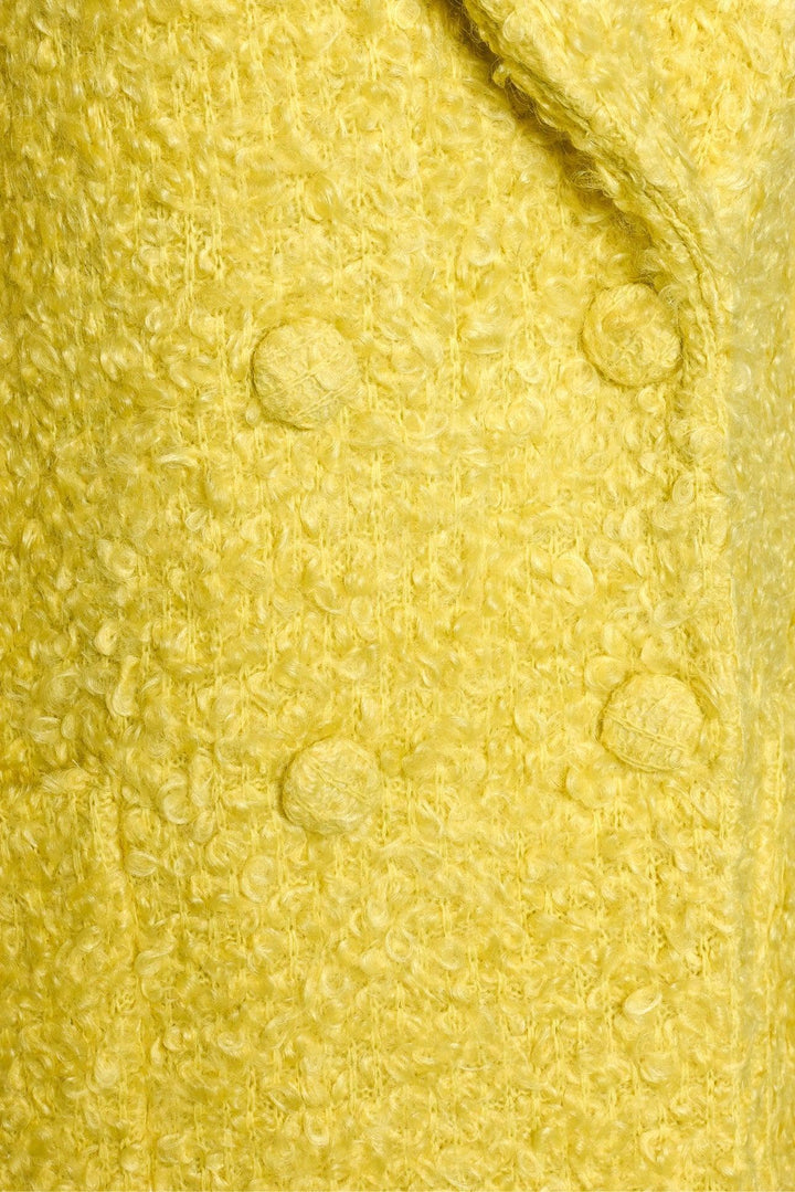 Red Valentino Size 38 Pressed BouclÃ© Coat