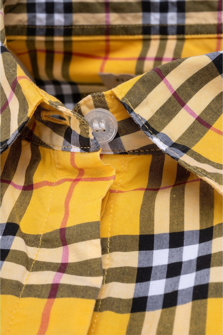 Burberry Size 12 Nova Check Blouse