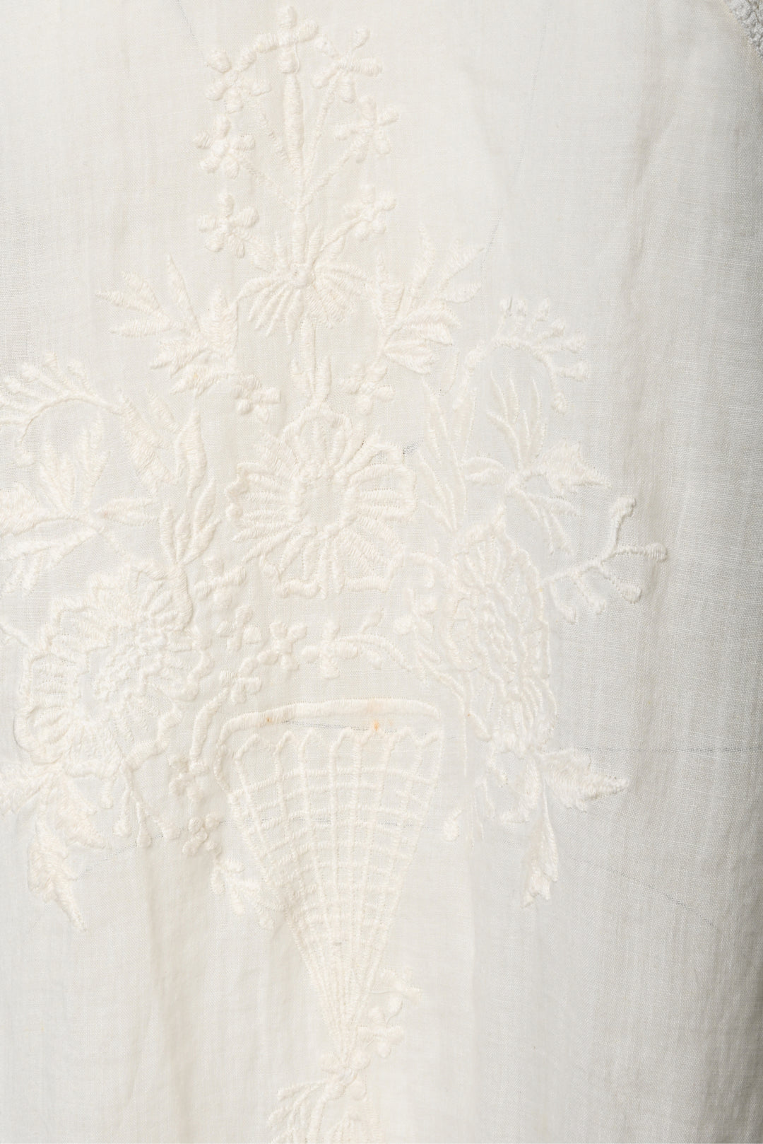 Magnolia Pearl Size OS Floral Embroidered Linen Dress