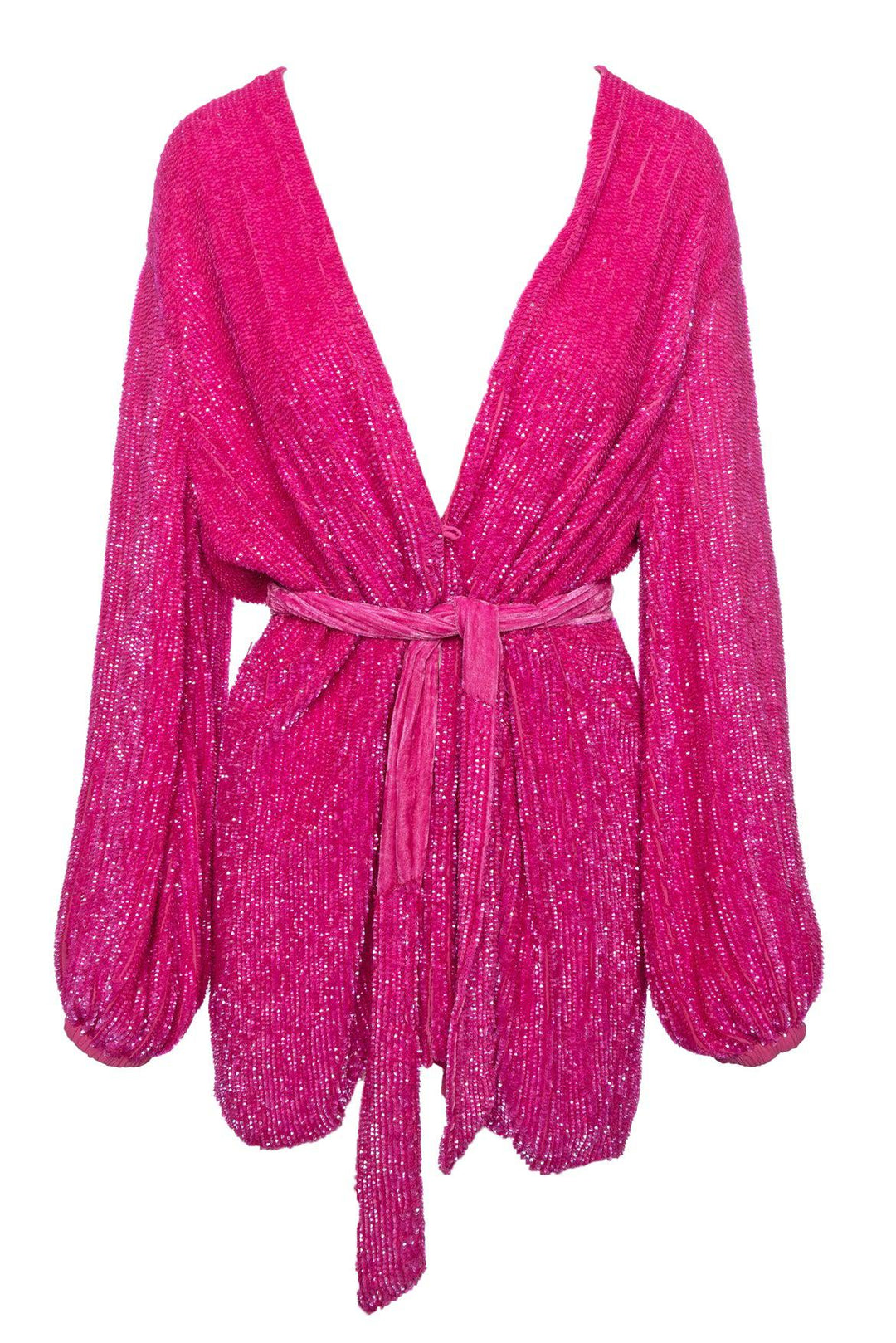 Retrofete Size S Gabrielle Sequin Robe Dress