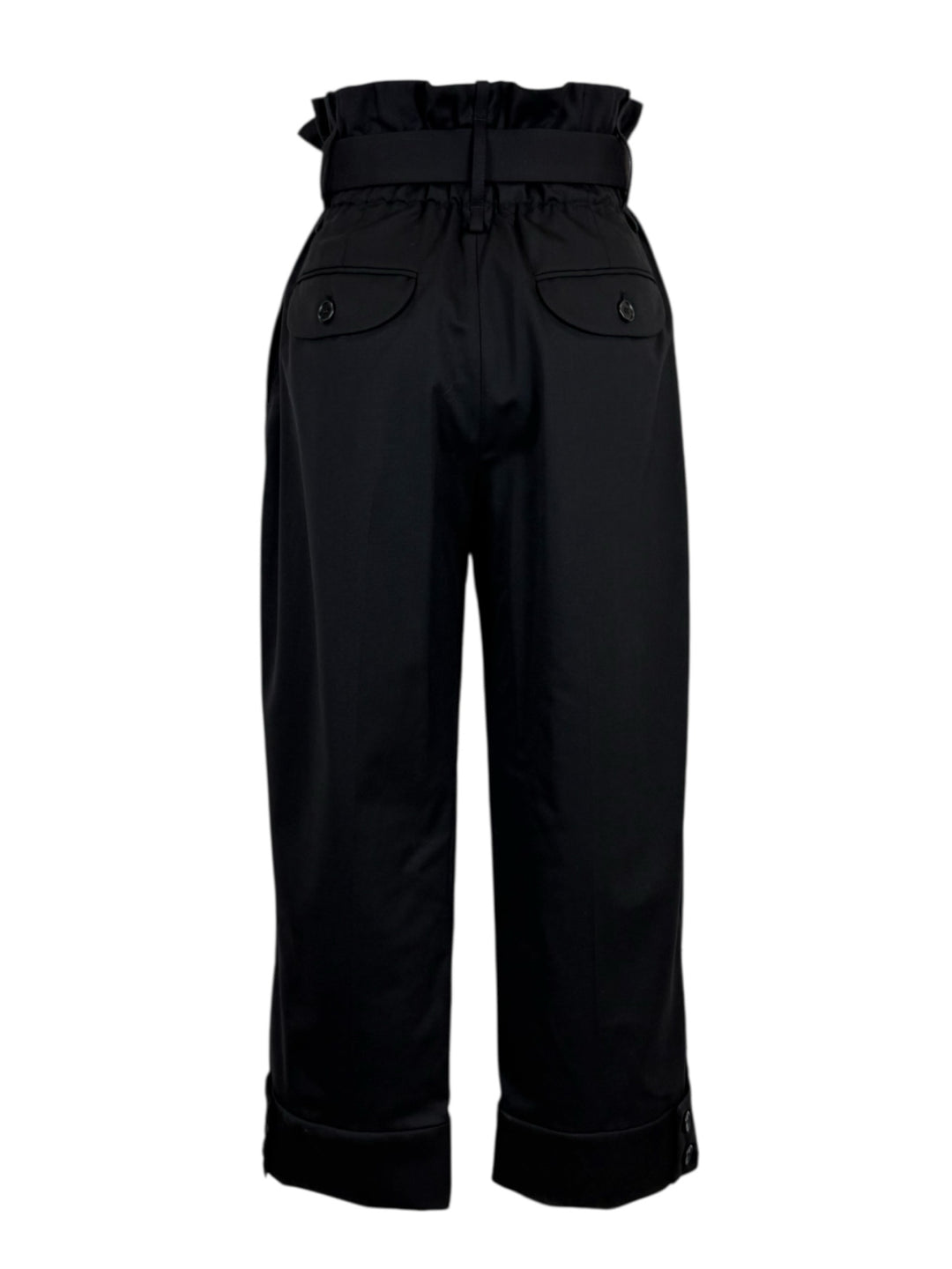 Simone Rocha Size 4 Belted High Rise Cropped Pants