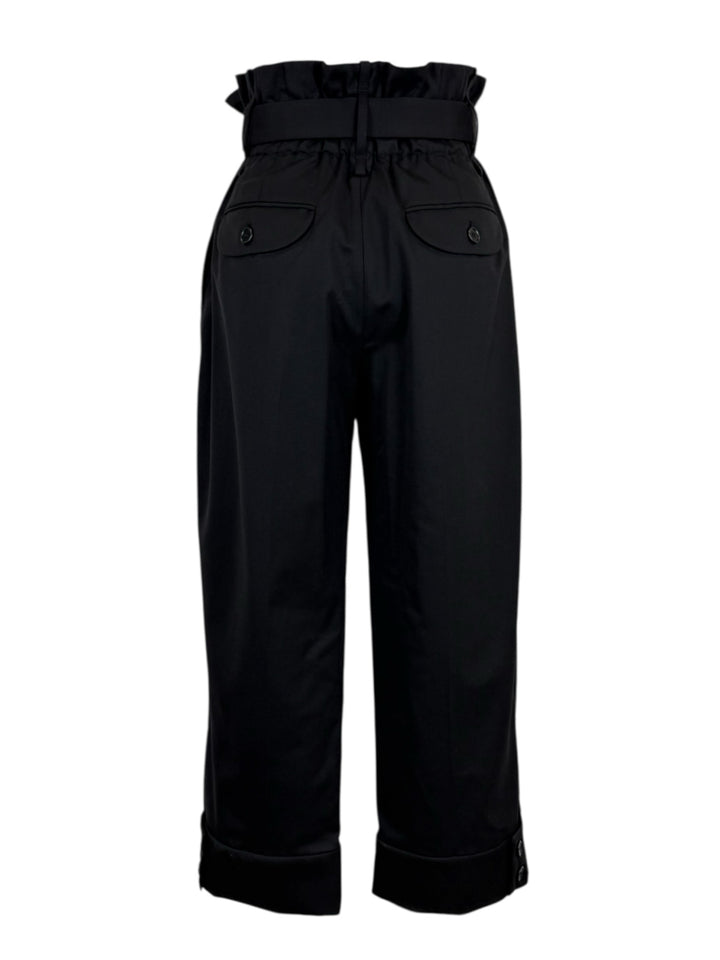 Simone Rocha Size 4 Belted High Rise Cropped Pants