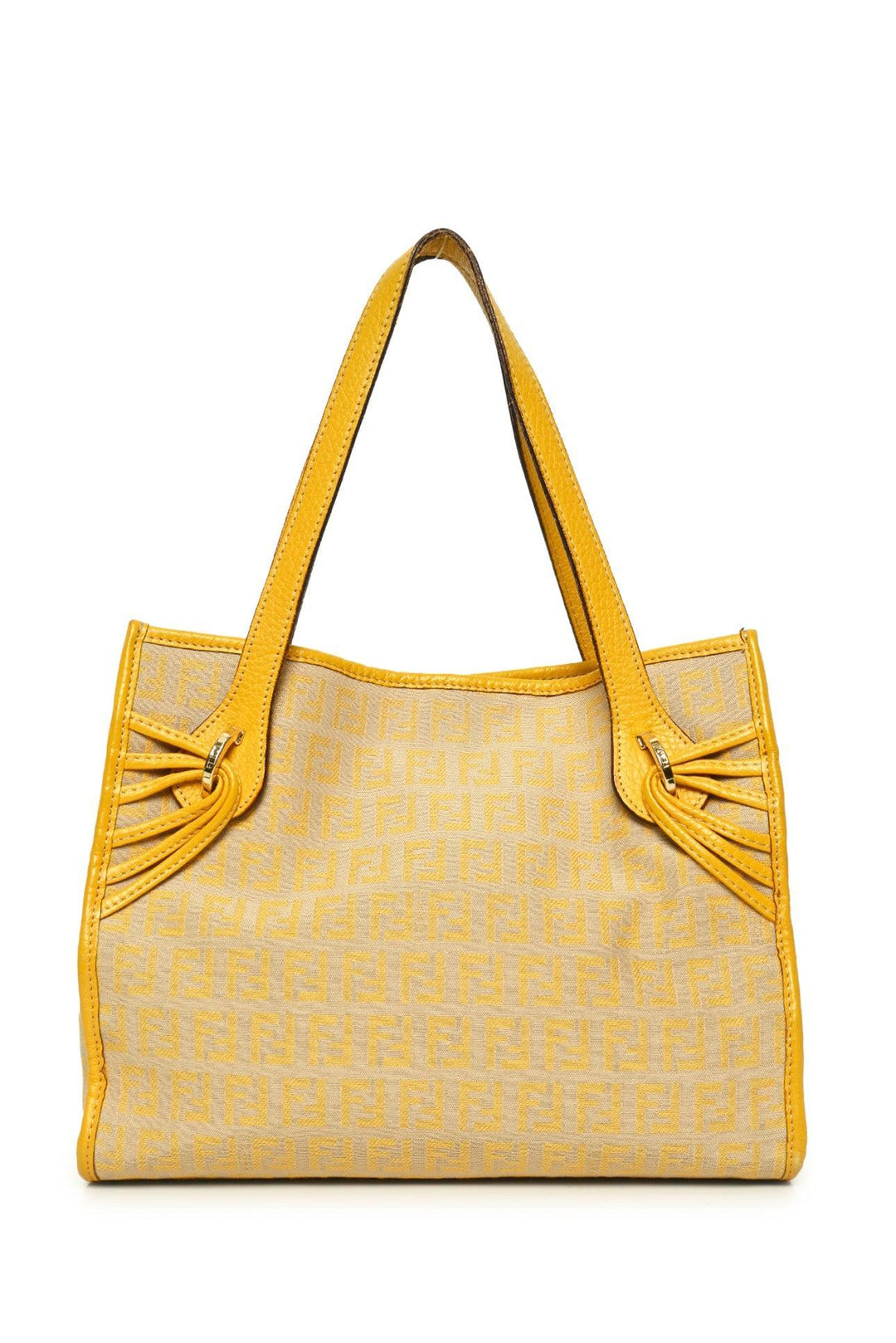 Fendi Vintage Zucca Canvas Roll Bag