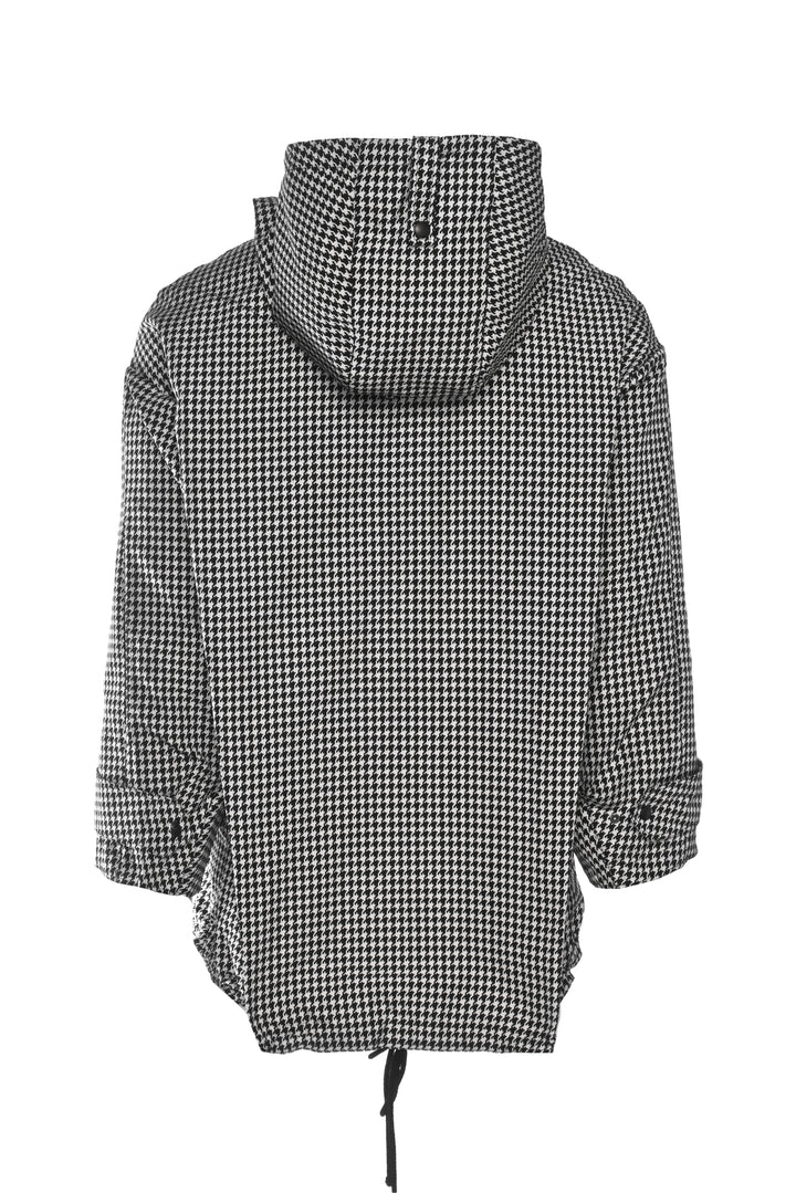Christian Dior Size S Houndstooth Hooded Anorak Jacket