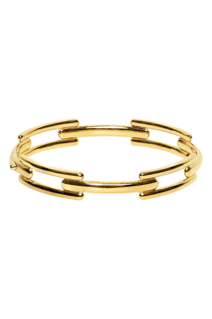 Monica Vinader Size M Signature Link Lab Grown Diamond Bangle