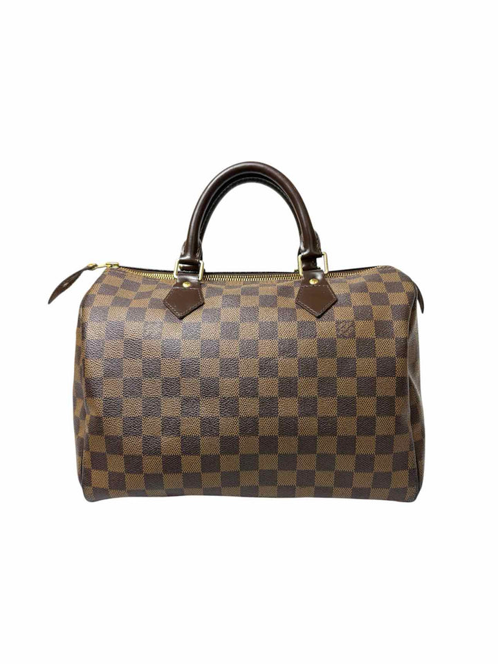 Louis Vuitton Speedy 30 Damier Ebene Purse
