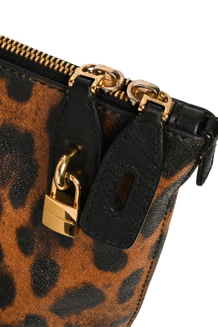 Dolce & Gabbana Leopard Print Tote