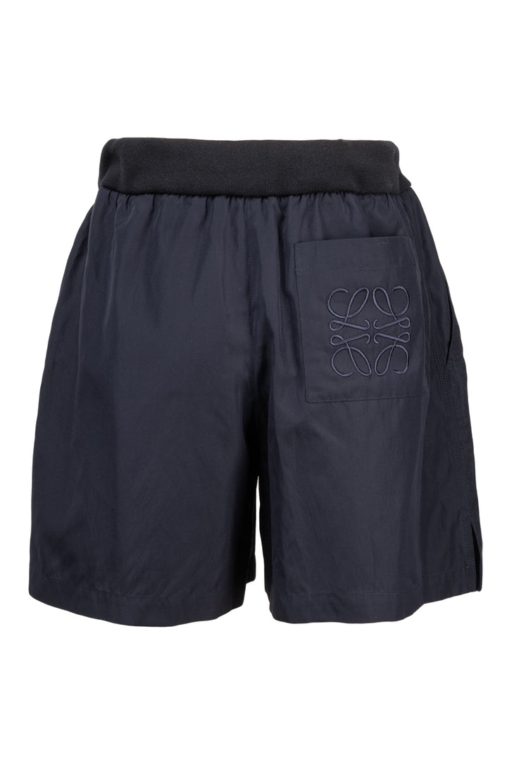 Loewe Size S Silk-Blend Anagram Shorts