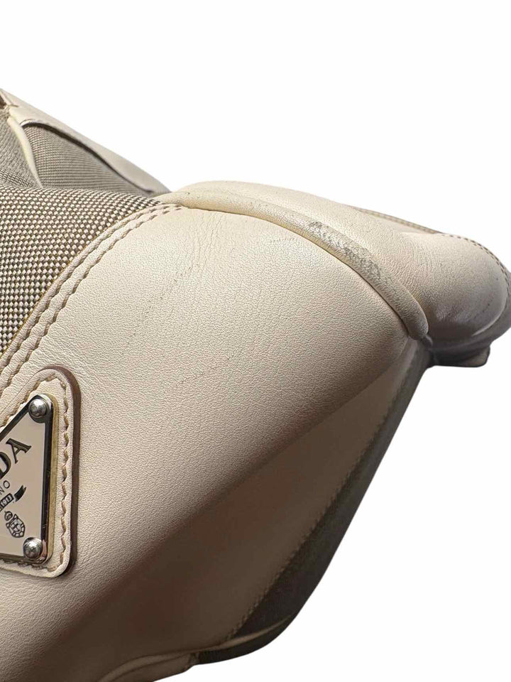 Prada Jacquard Canapa Logo  Purse